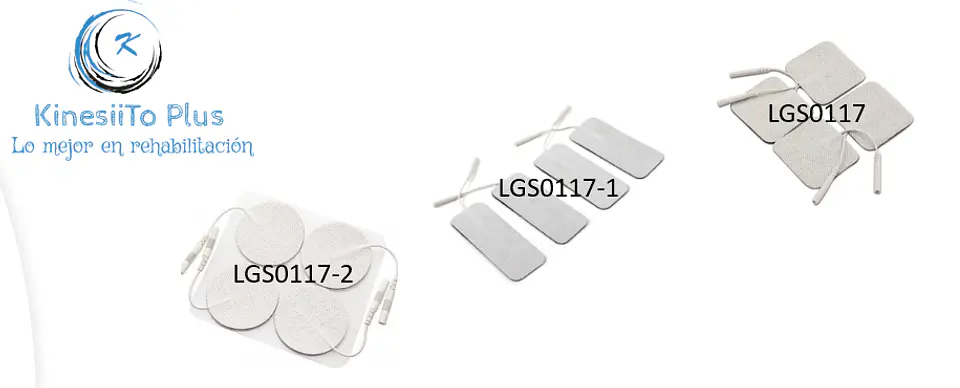 KIT ELECTRODOS PARA TENS 4 UN 1