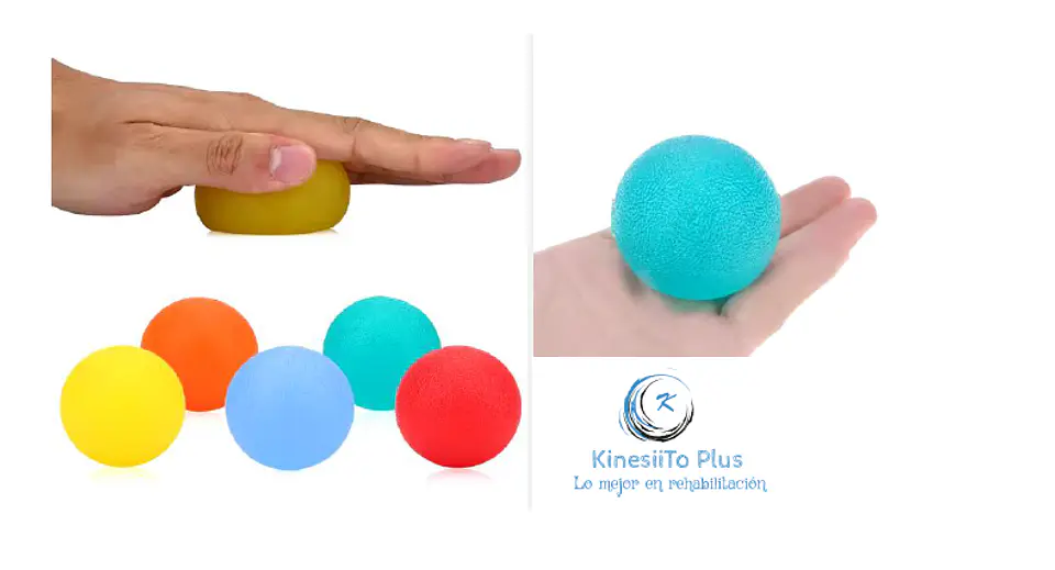 SET PELOTA DE MANO GEL (5 RESISTENCIAS) 1