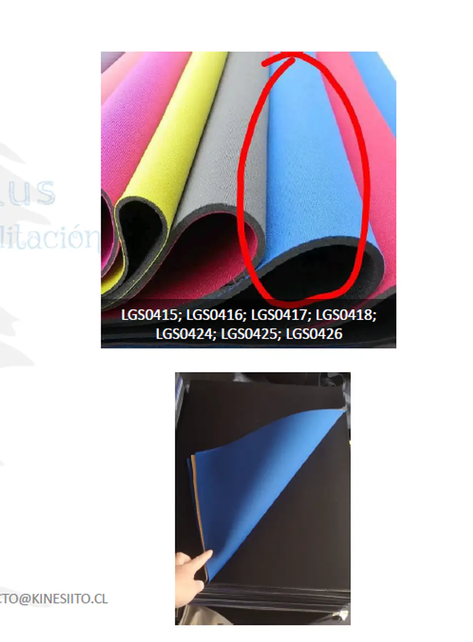 PLANCHA NEOPRENO LISO 3mm x 1 METRO X 1,40 METROS 1