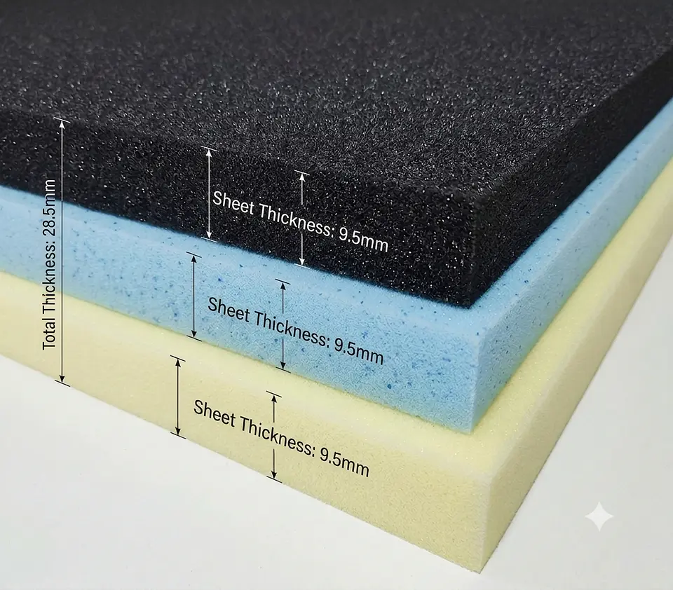PADDED FOAM KST TIPO CONTOUR FOAM 1