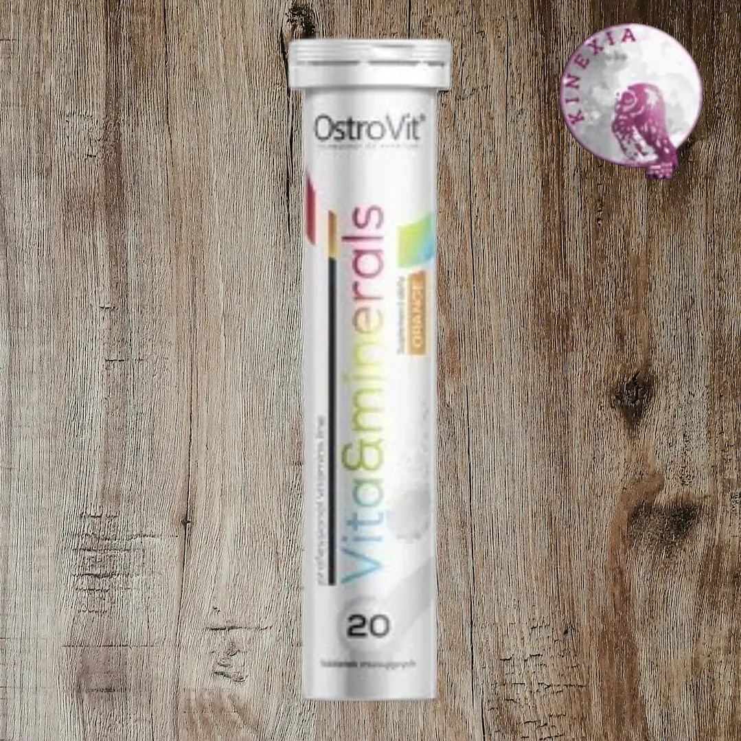 Multivitamínico Vita & Minerals: Tabletas Efervescentes de Naranja 1