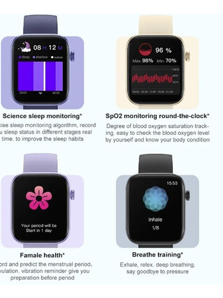 Reloj Inteligente Colmi P71, Negro 5