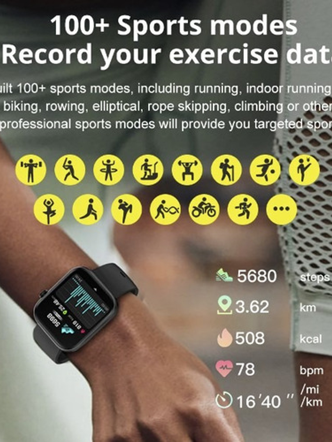 Reloj Inteligente Colmi P71, Negro 6