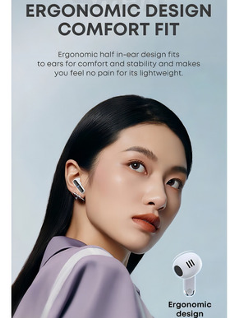 Audífonos Langsdom Theta Tg11, Gaming Bluetooth 5.3 Color Gris 8