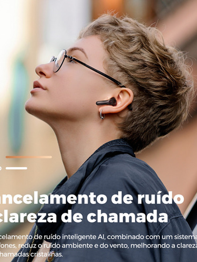 Audifonos Soundpeats Air 5 Lite, Bluetooth, Negro 5