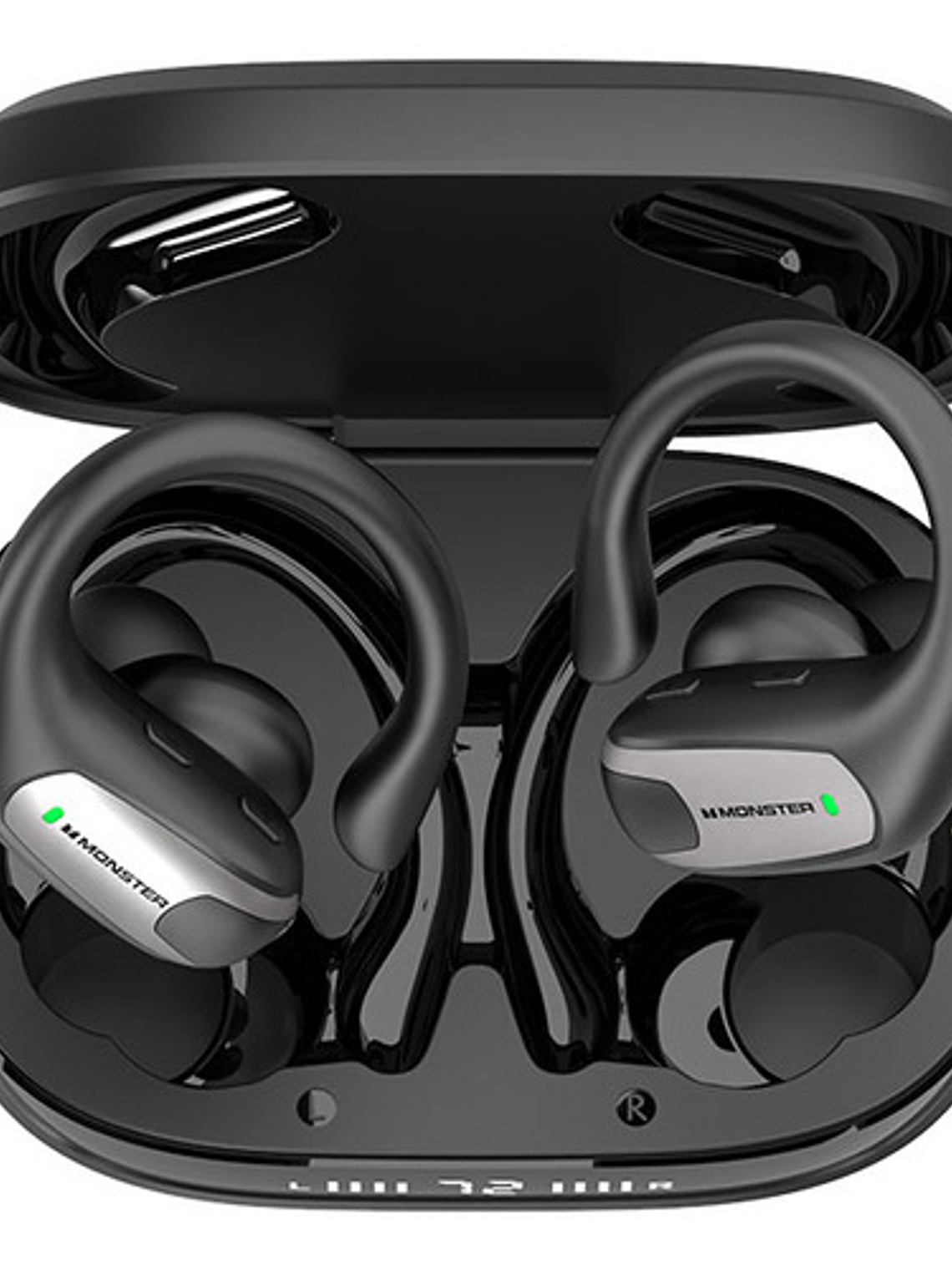 Audífonos Monster Aurafit X05, Ultra Deportivos Bluetooth, Color Negro 2