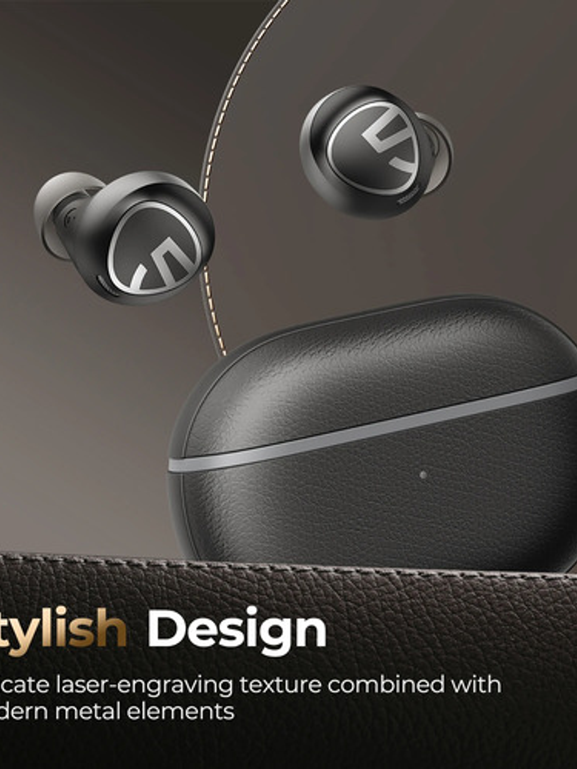 Audífonos Soundpeats Free2 Classic, Bluetooth, In-ear Gamer, color Negro 4