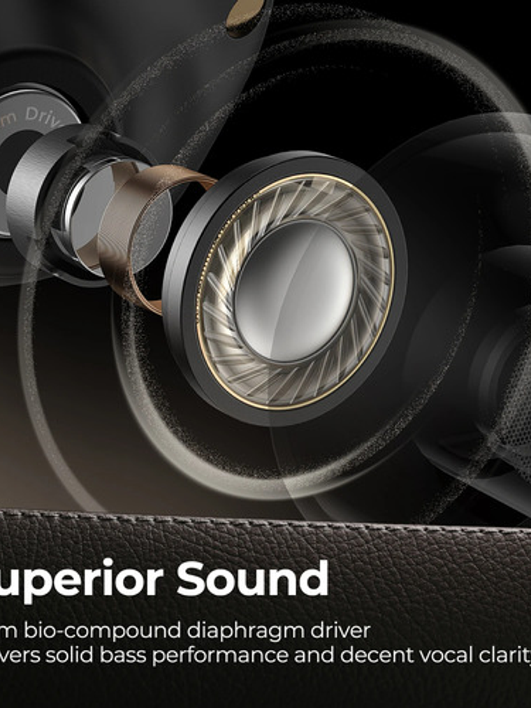 Audífonos Soundpeats Free2 Classic, Bluetooth, In-ear Gamer, color Negro 6