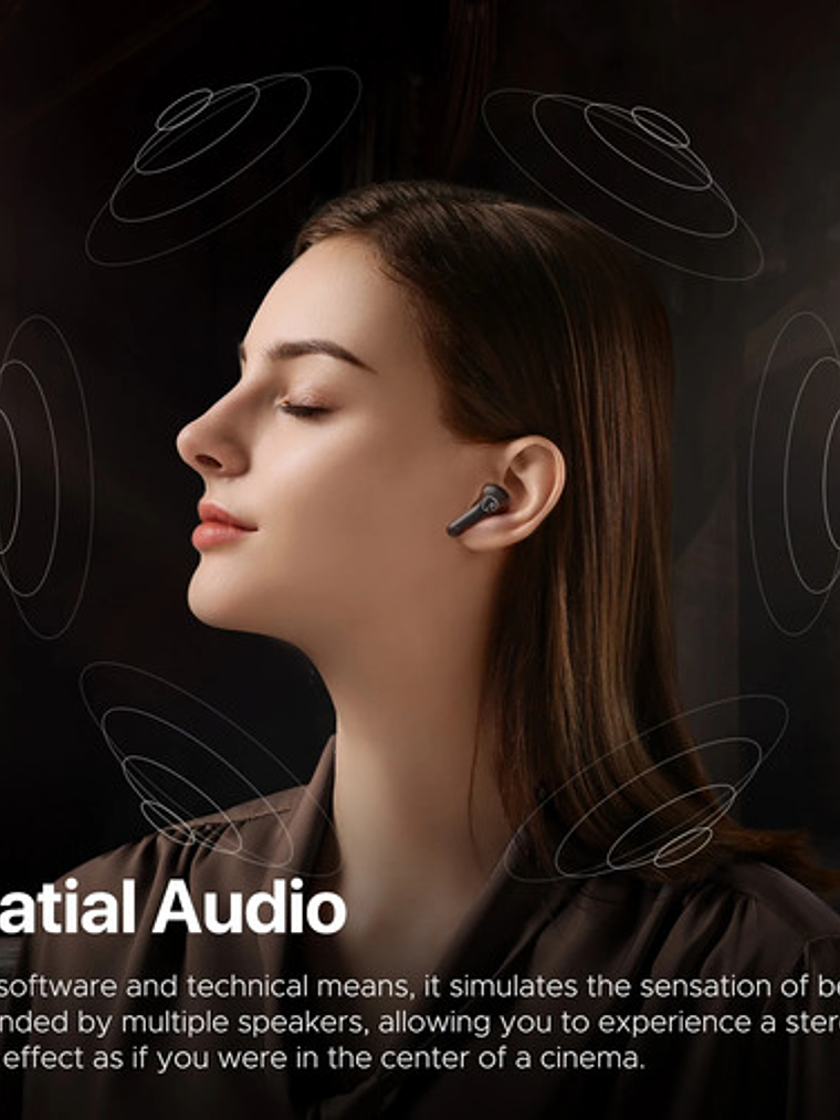 Audífonos Soundpeats T3 Pro, Bluetooth, Color Negro 6