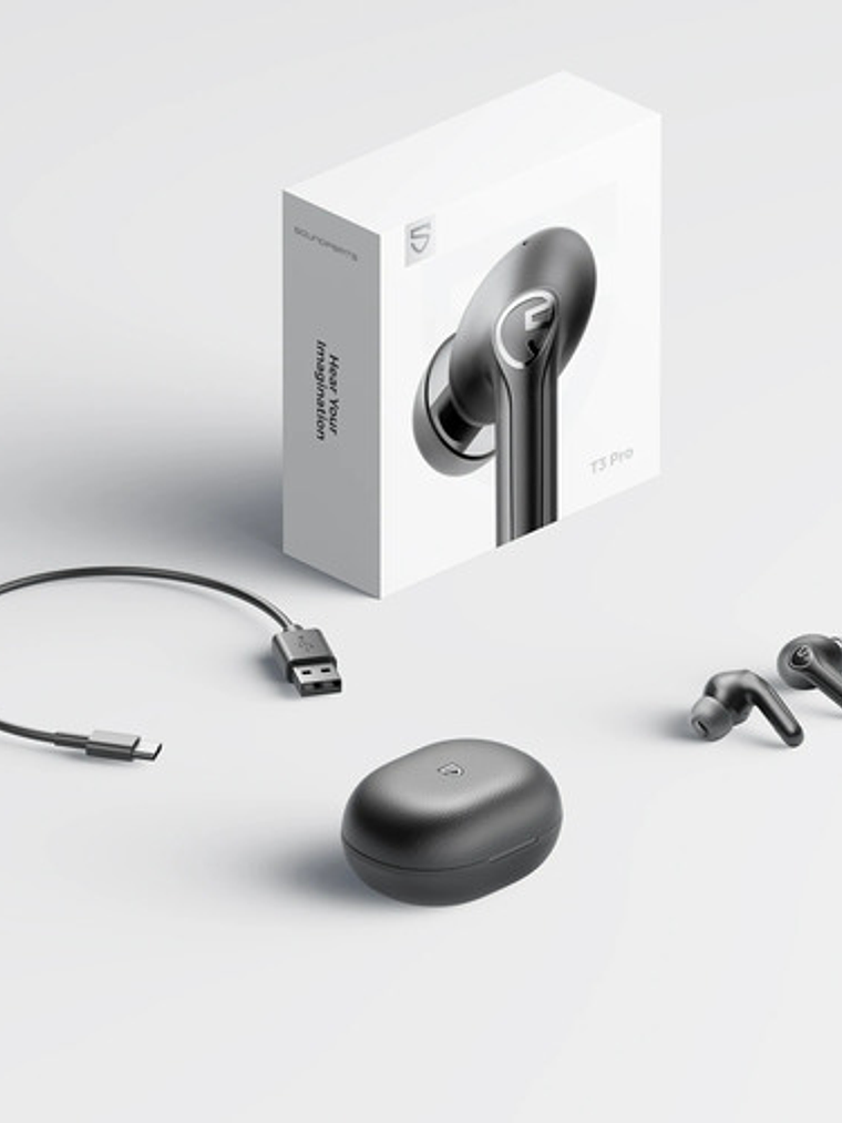 Audífonos Soundpeats T3 Pro, Bluetooth, Color Negro 11