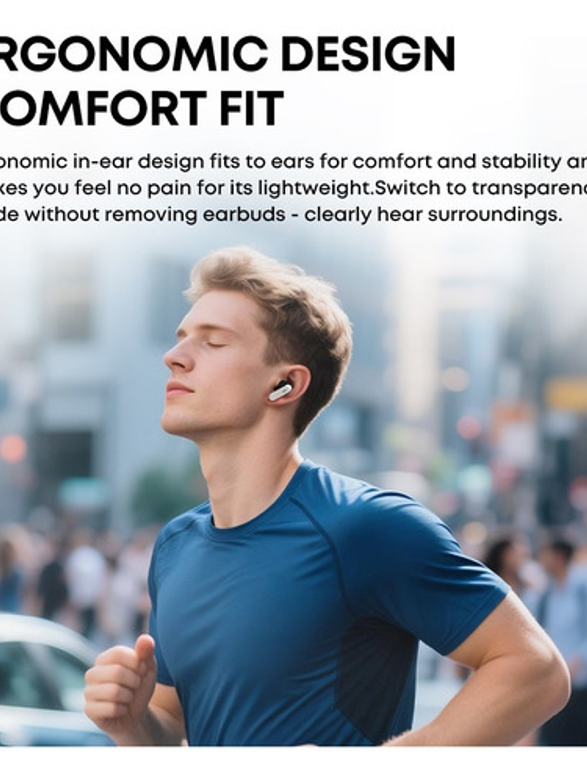 Audífonos Langsdom Zeta TG16, Gamer Bluetooth Luces Led Baja Latencia Color Gris 4