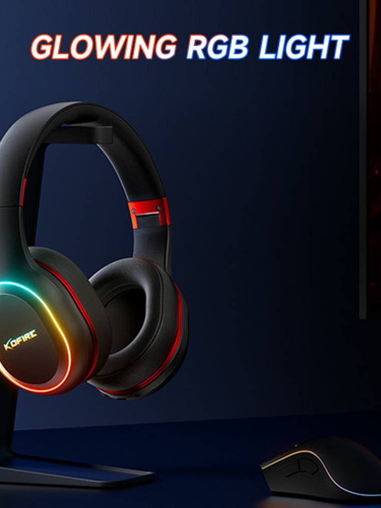 Audífonos Gamer Kofire Ug-05 For Pc, Ps5, Ps4, Switch, Blanco 6
