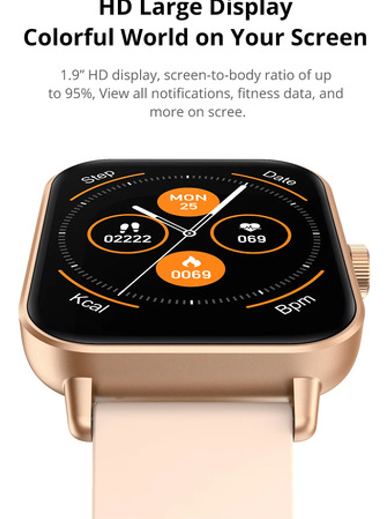 Reloj Inteligente Colmi P81, Negro 4