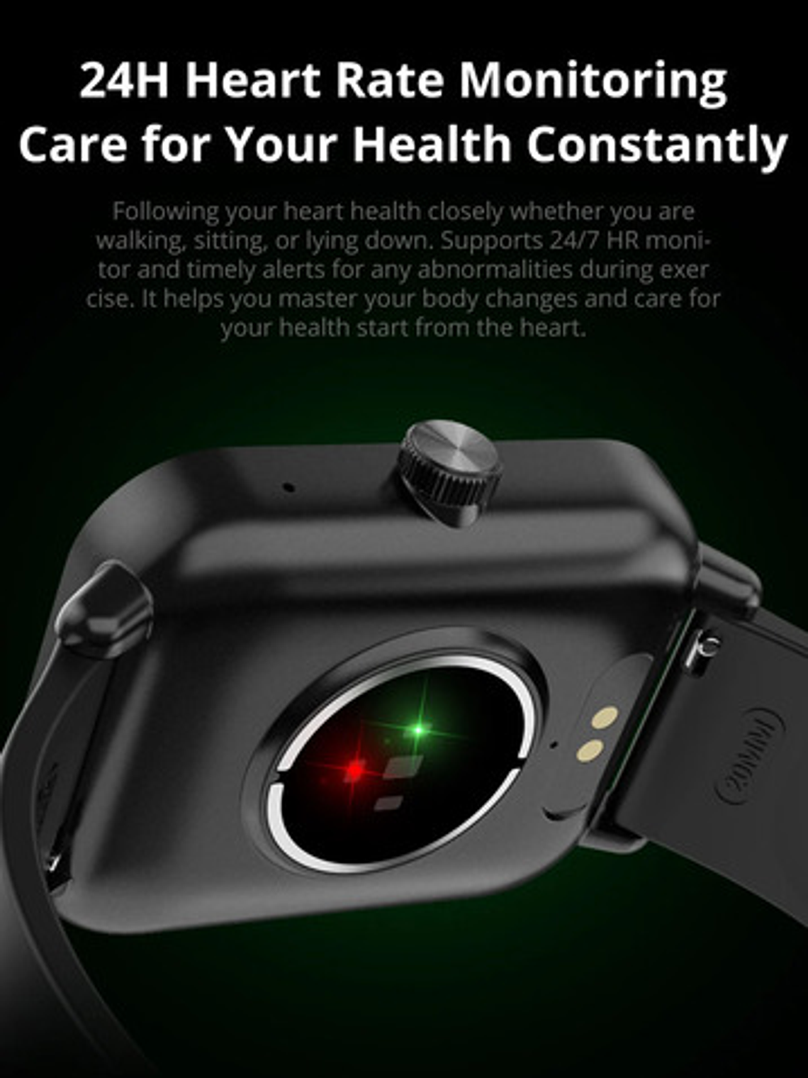 Reloj Inteligente Colmi P81, Negro 6