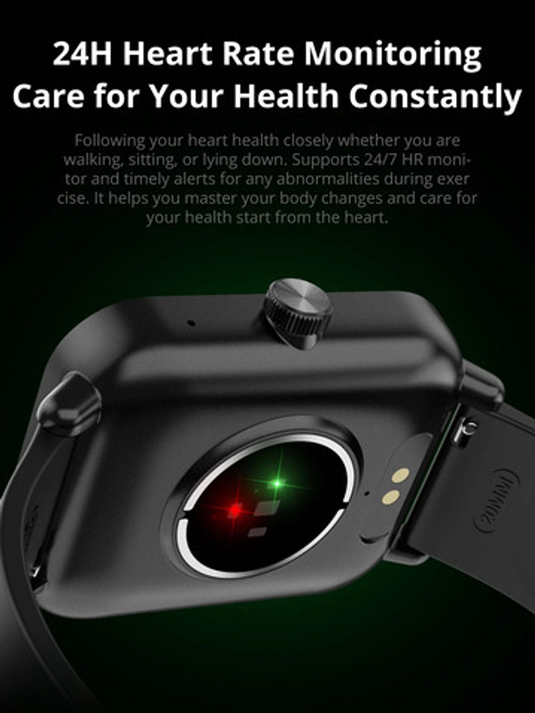 Reloj Inteligente Colmi P81, Negro 6