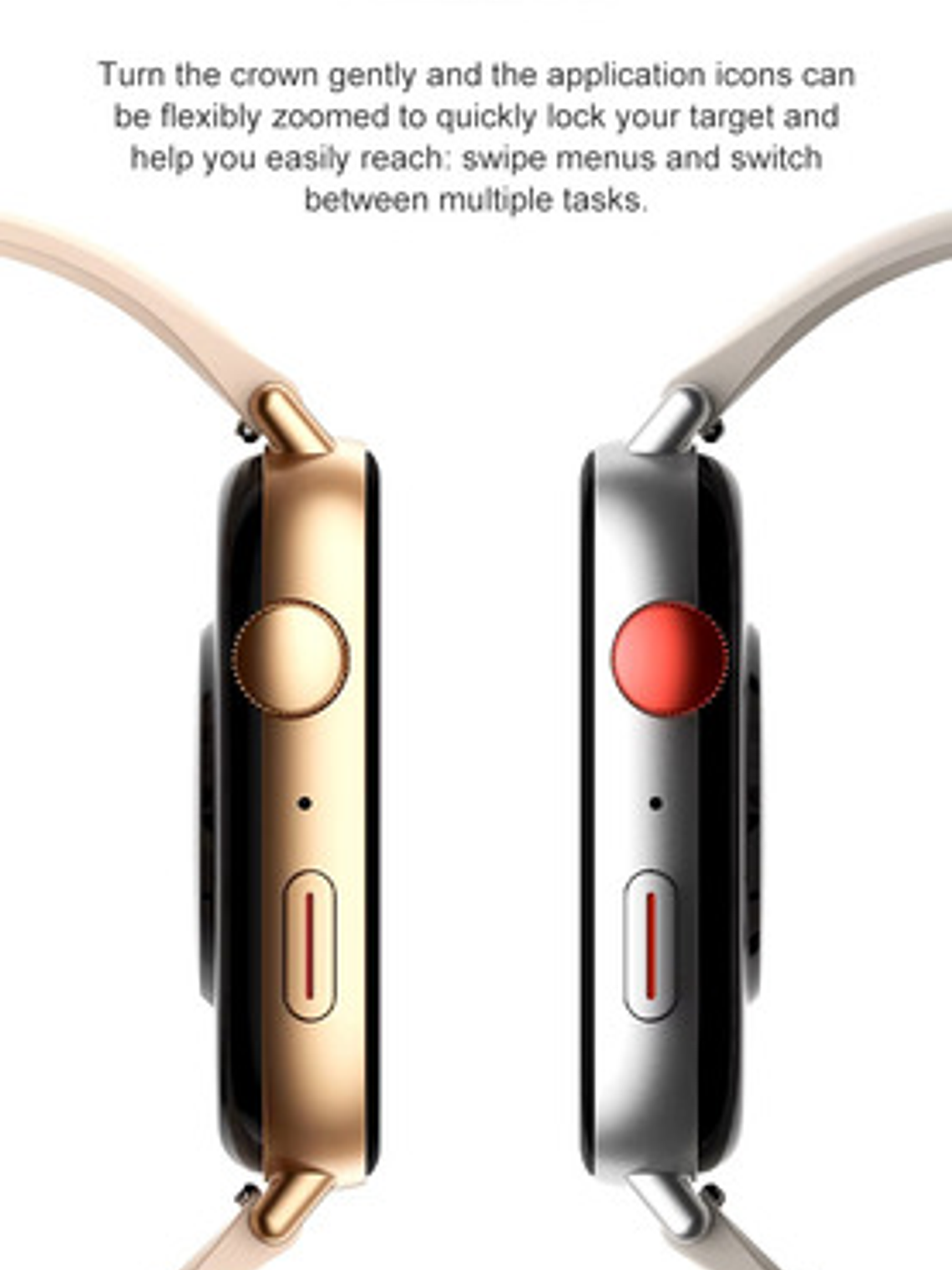 Reloj Inteligente Colmi C8 Max, 1.93 Ip68, Deportivo Plateado 5