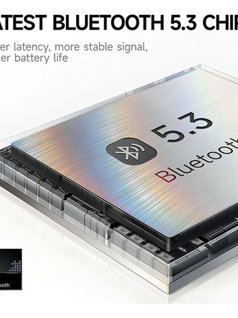 Audífonos Gamer Picun B8, Bluetooth Negro 6