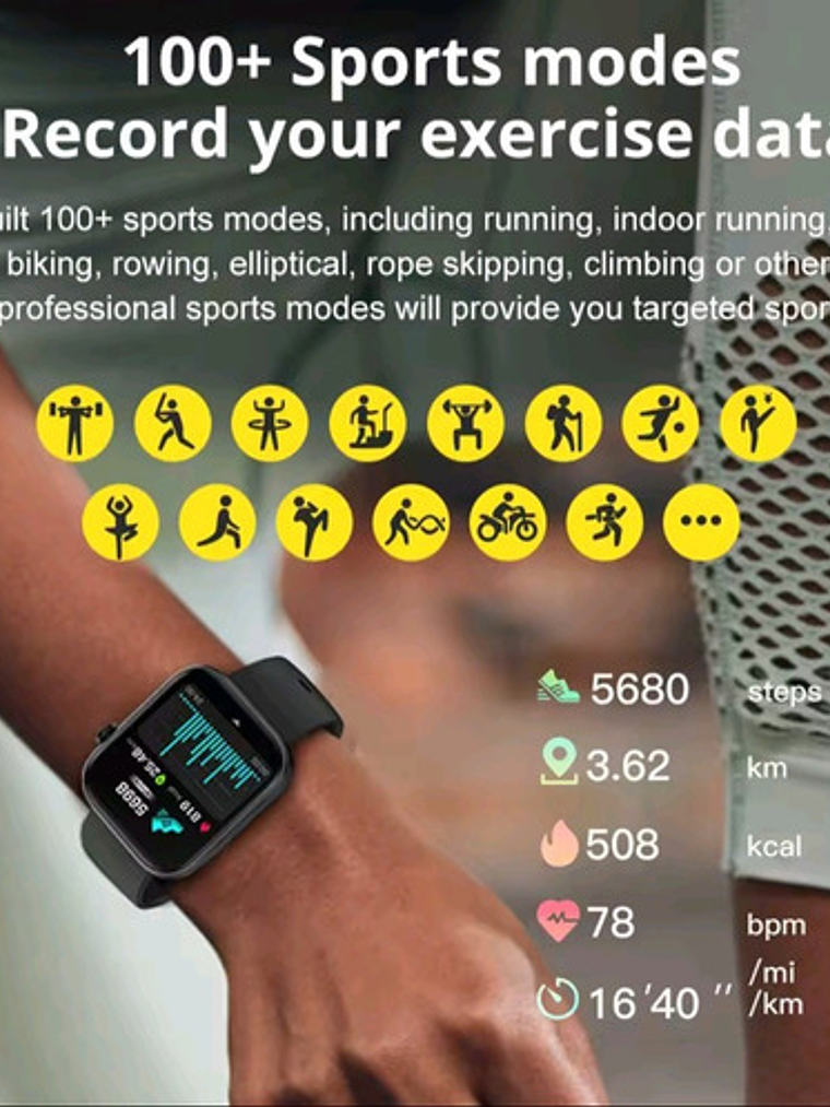 Reloj Inteligente Colmi P71, Beige 6