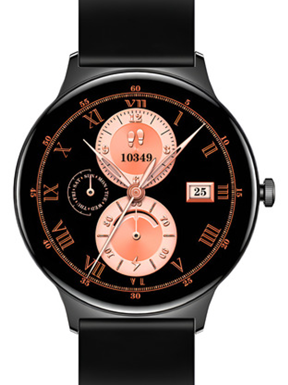 Reloj Inteligente Colmi V89, Correa Silicona Negro, Amoled 1.43 2