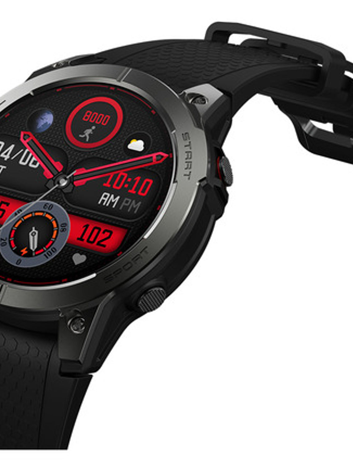 Reloj Inteligente Zeblaze Stratos 3 Gps,  Deportivo Hi Fi 4