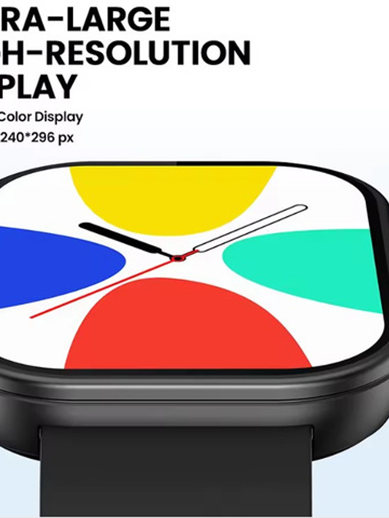 Reloj Inteligente Zeblaze Btalk Plus, Full Jet Black, Hd 4