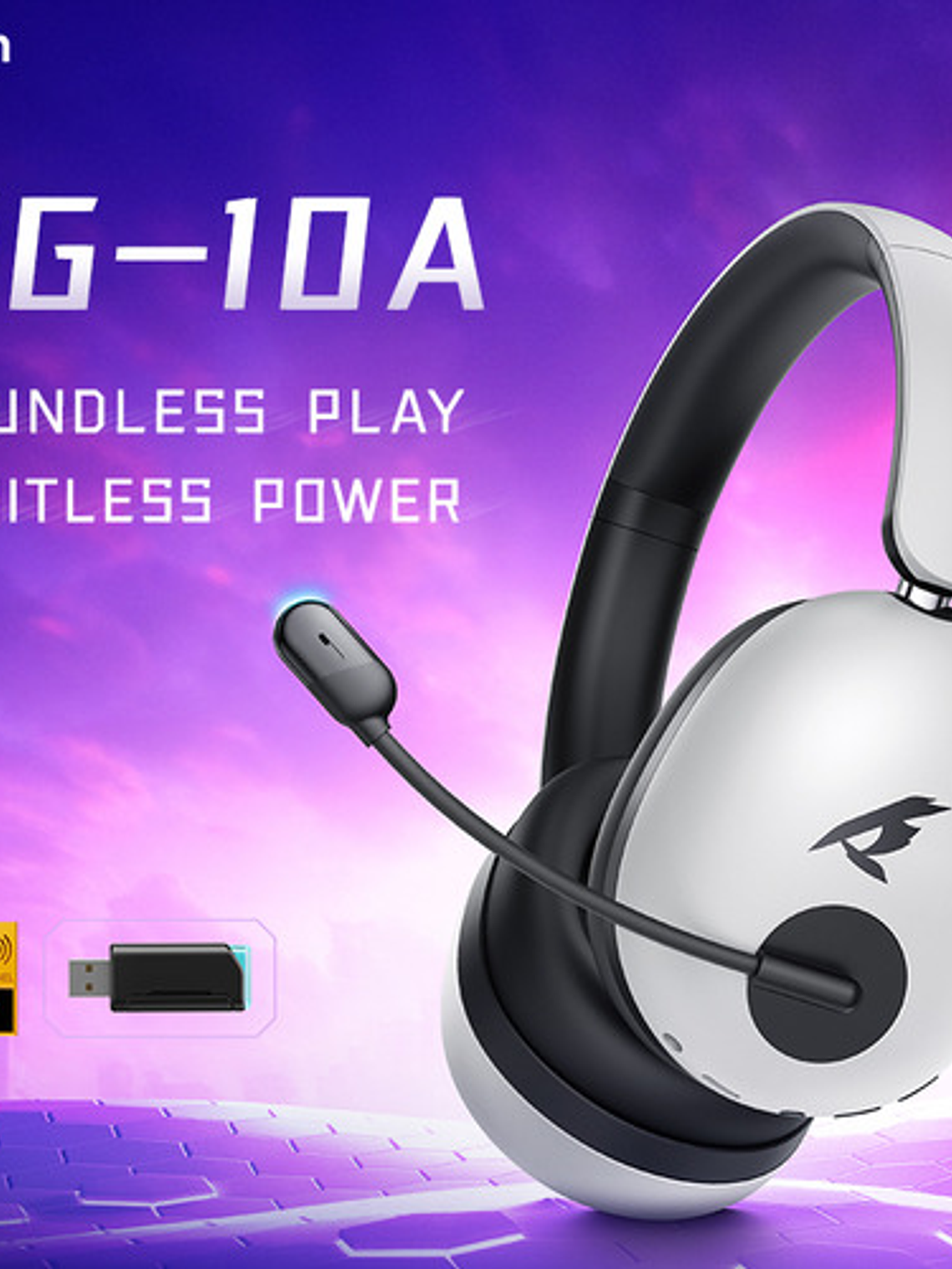 Audífonoss Gamer Picun Ug-10a, Anc, Son 7.1, Premium, 100 H, Negro 2