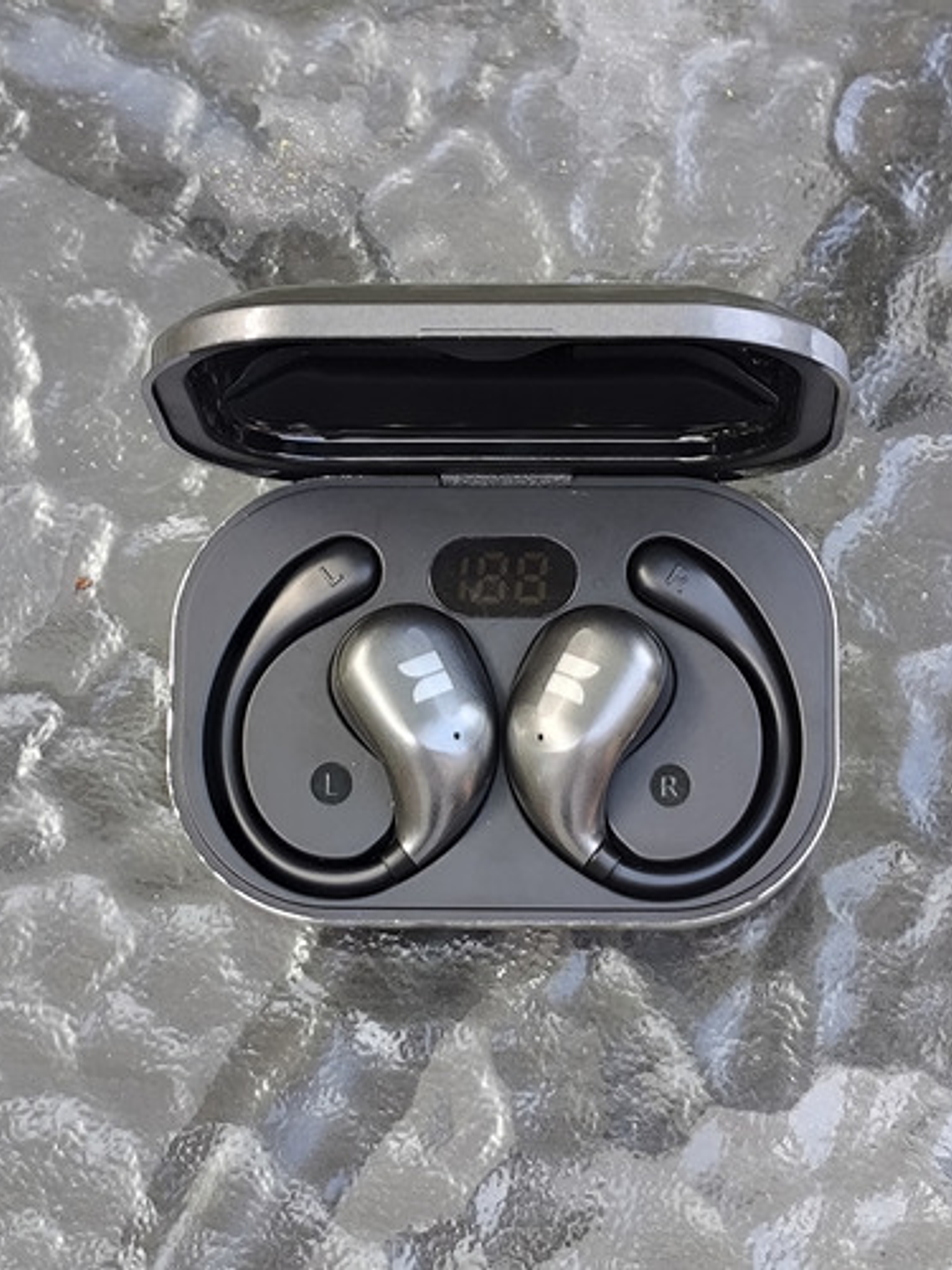 Audífonos Monster Gt25, Deportivos Ligeros, Flexibles, color Gris 2