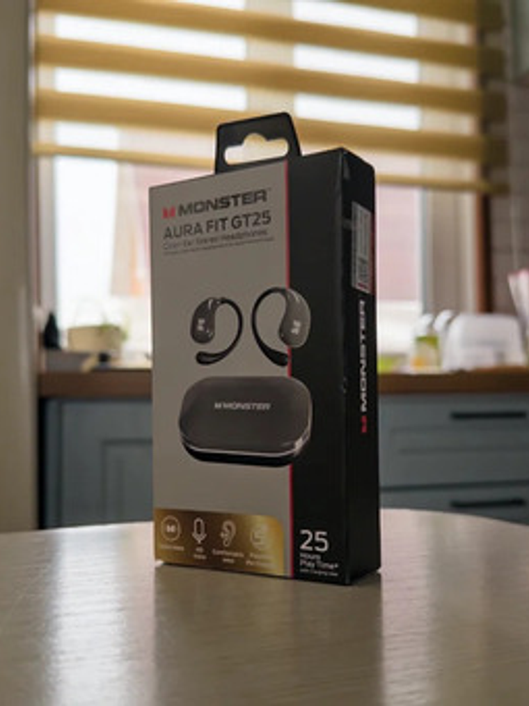 Audífonos Monster Gt25, Deportivos Ligeros, Flexibles, color Gris 8
