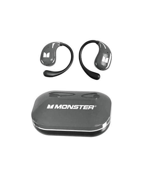 Audífonos Monster Gt25, Deportivos Ligeros, Flexibles, color Gris