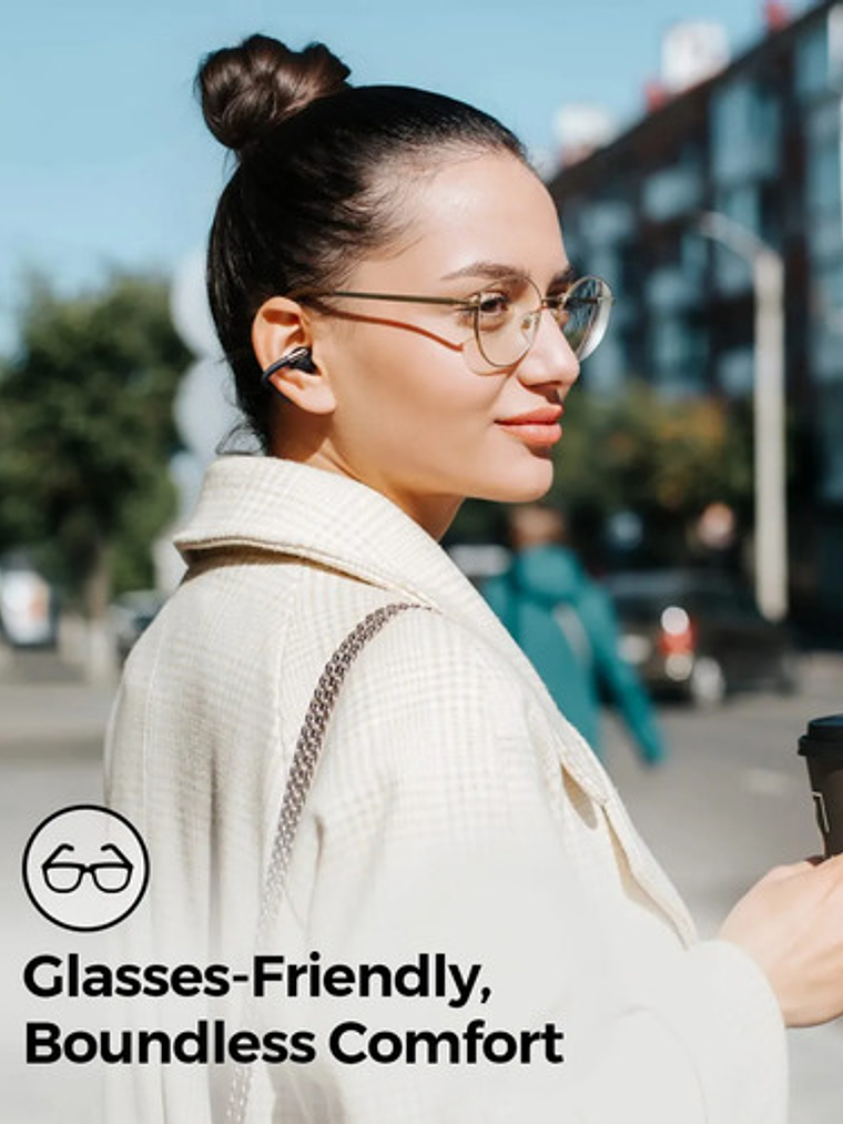 Audífonos Soundpeats Clip1, Open Ear, Bluetooth 5.4, Hi Res 6