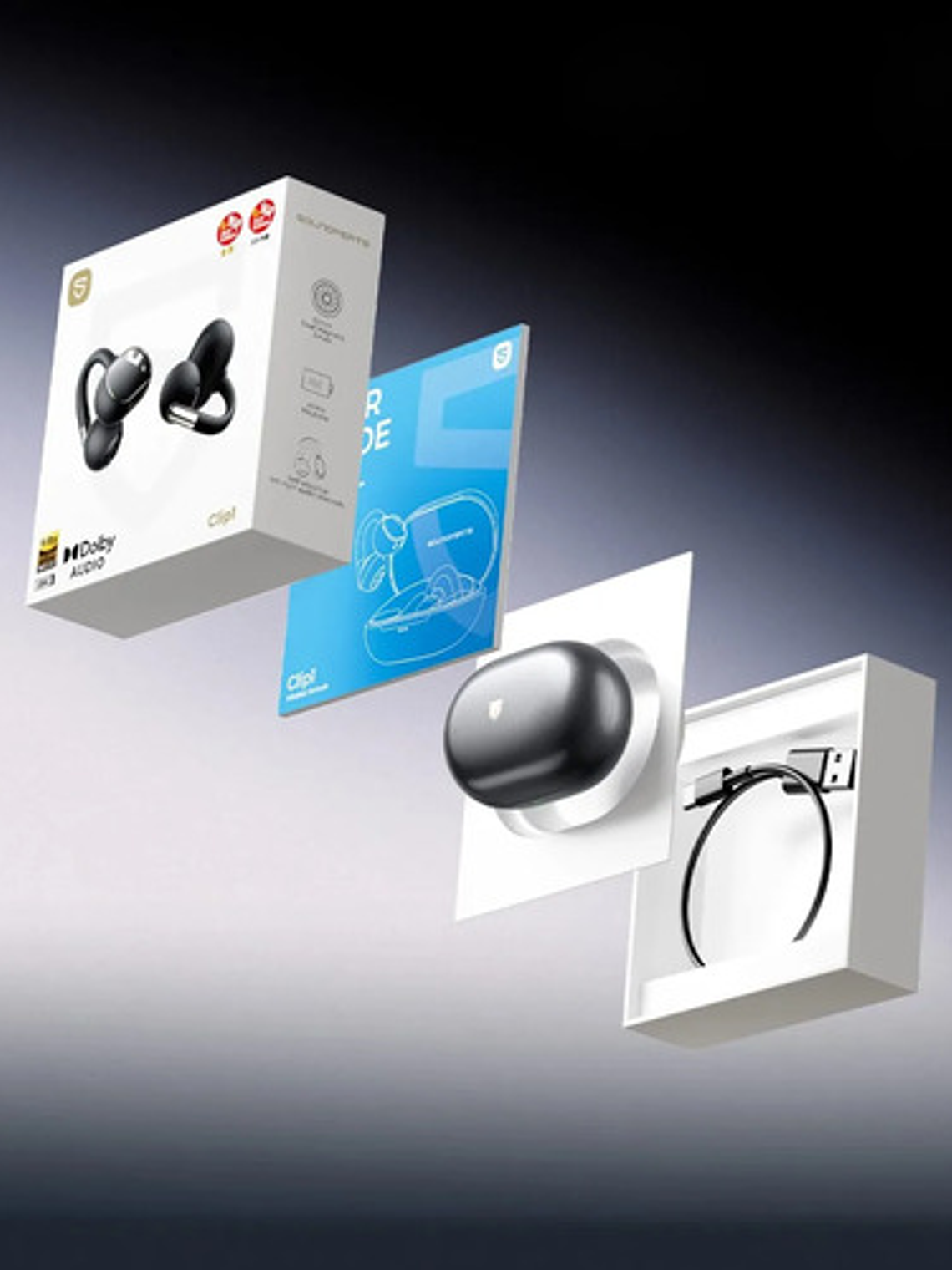 Audífonos Soundpeats Clip1, Open Ear, Bluetooth 5.4, Hi Res 8