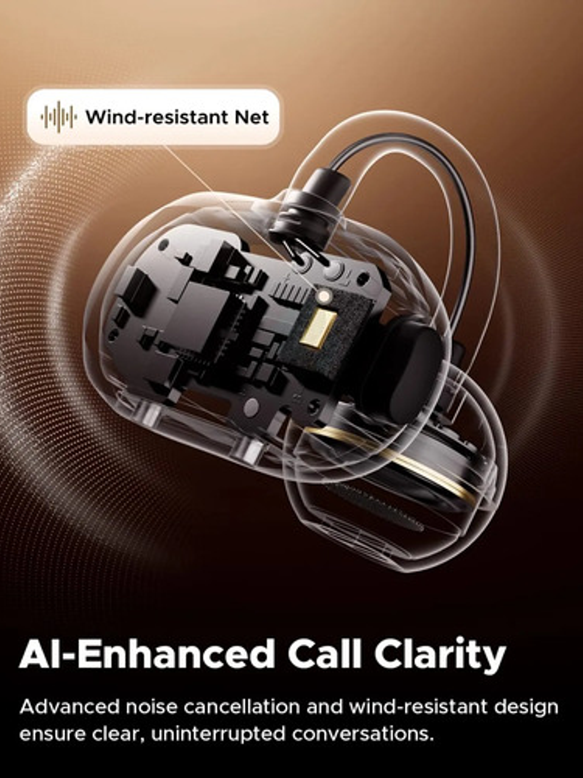 Audífonos Soundpeats Clip1, Open Ear, Bluetooth 5.4, Hi Res 10