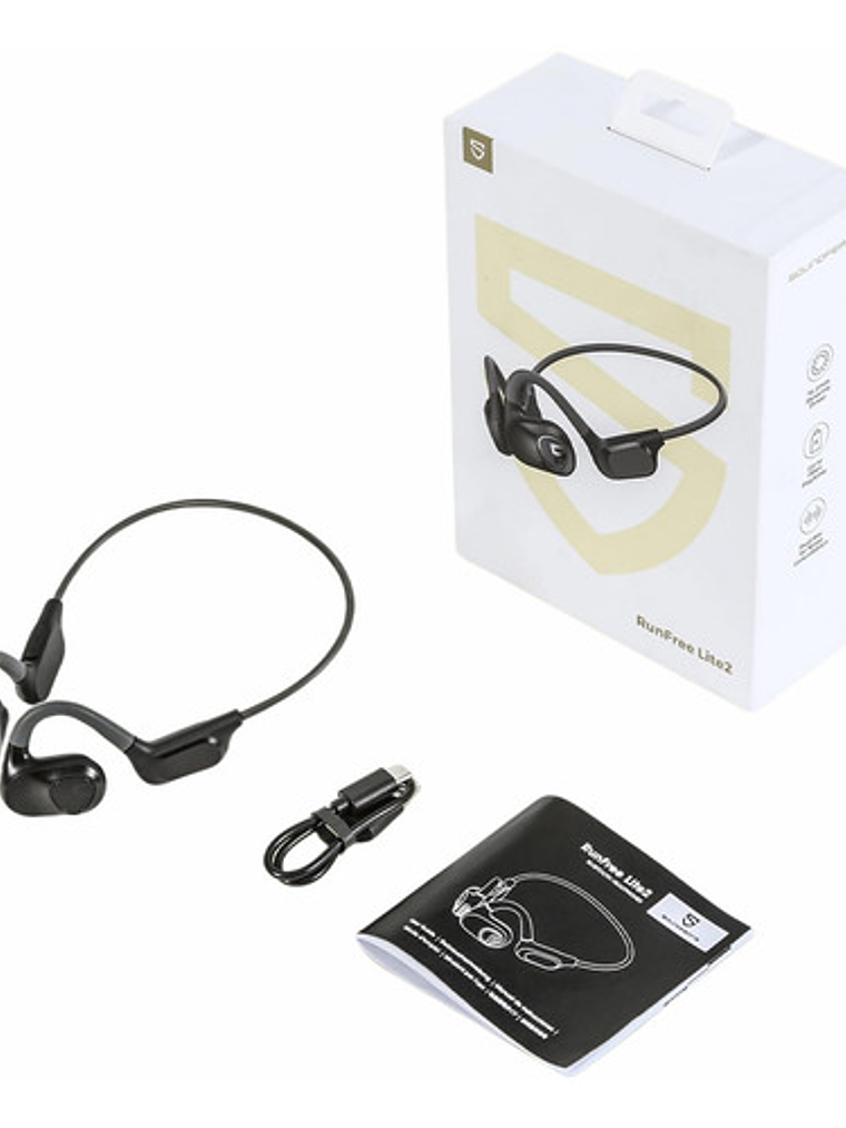Audífonos Soundpeats Runfree Lite2, Open Deportivos Bluetooth, Negro 5
