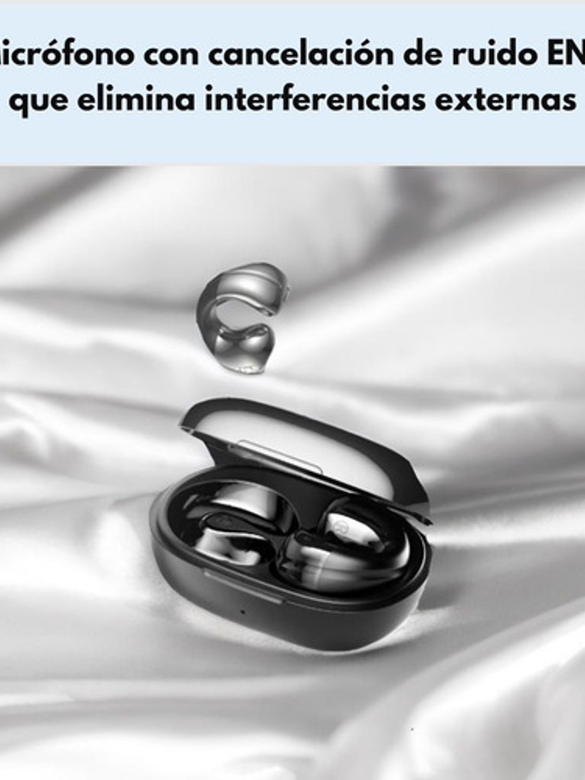 Audífonos Langsdom Ts22, Deportivos Inalámbricos 5.4 Ipx4< Negro 3