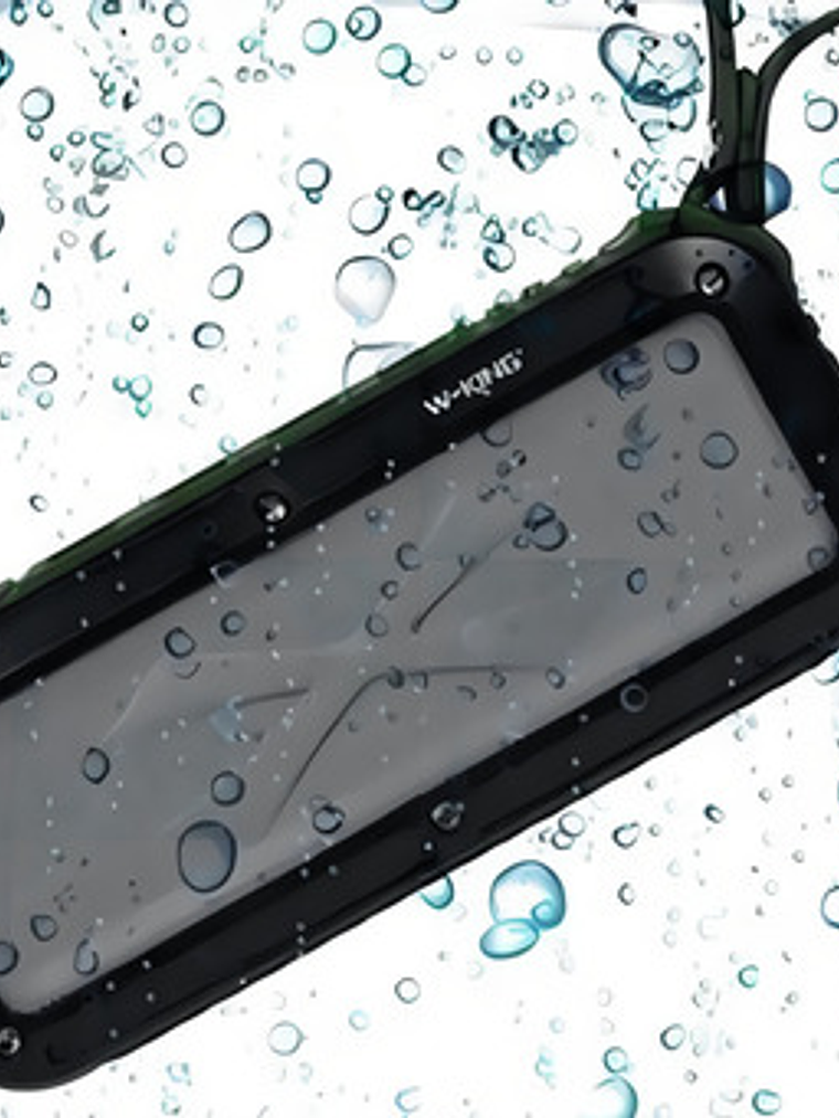 Parlante Inalámbrico W-king S20, Antichoques, Sumergibles Negro 3