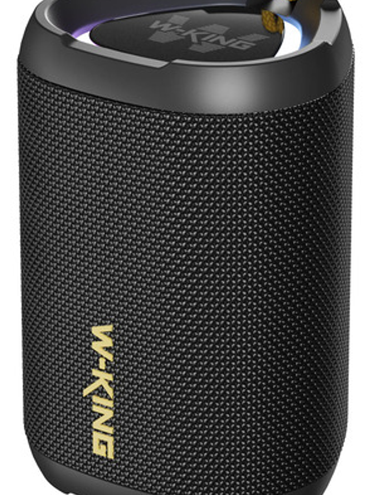 Parlante Inalámbrico W-king D110,  Impermeable 15w, Rgb 4