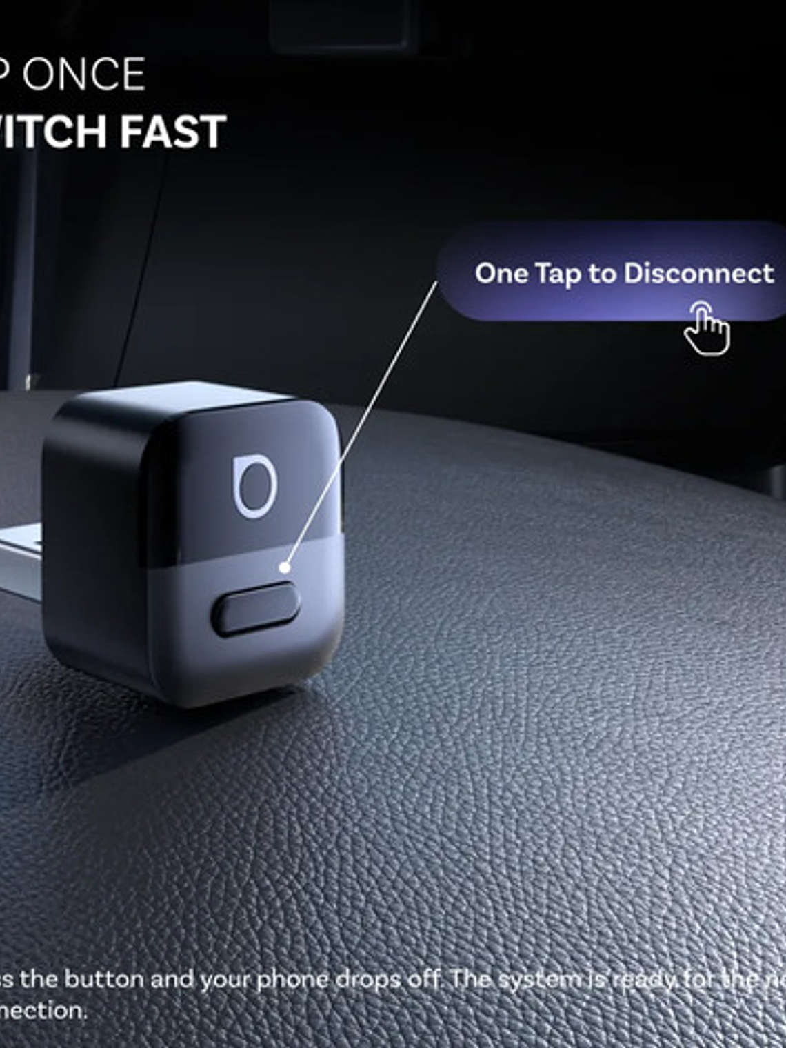 Adaptador Inalambrico  Ottocast Mini, Carplay/ Android Play 5