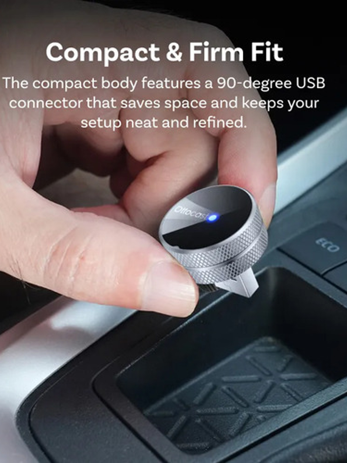 Adaptador Inalambrico Ottocast Mini Tube, Carplay/ Android  3