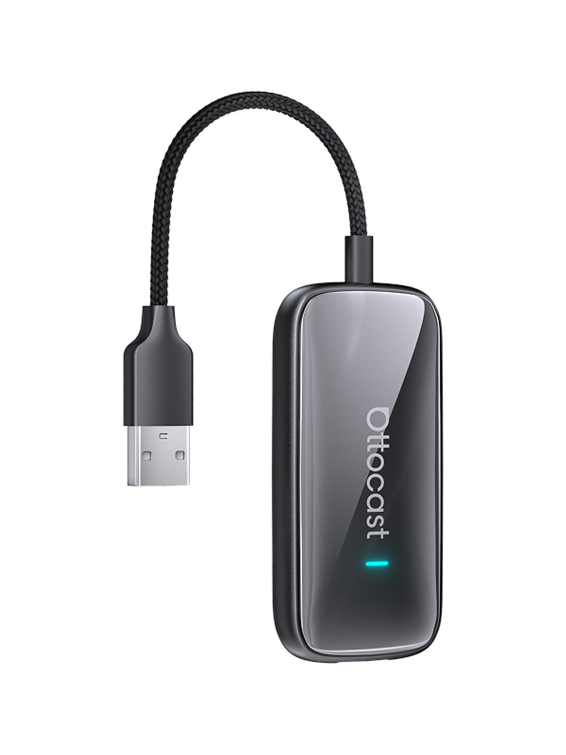 Adaptador Inalambrico Ottocast Play2video, Netflix Youtube Carplay Negro Estándar 1