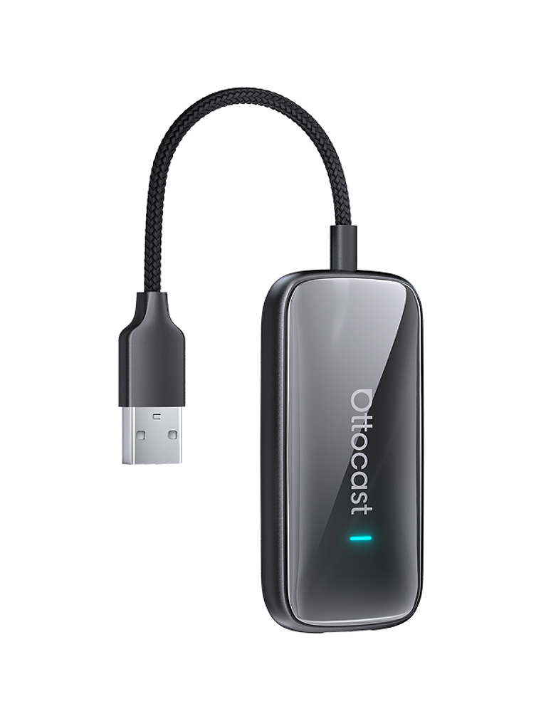 Adaptador Inalambrico Ottocast Play2video, Netflix Youtube Carplay Negro Estándar 1