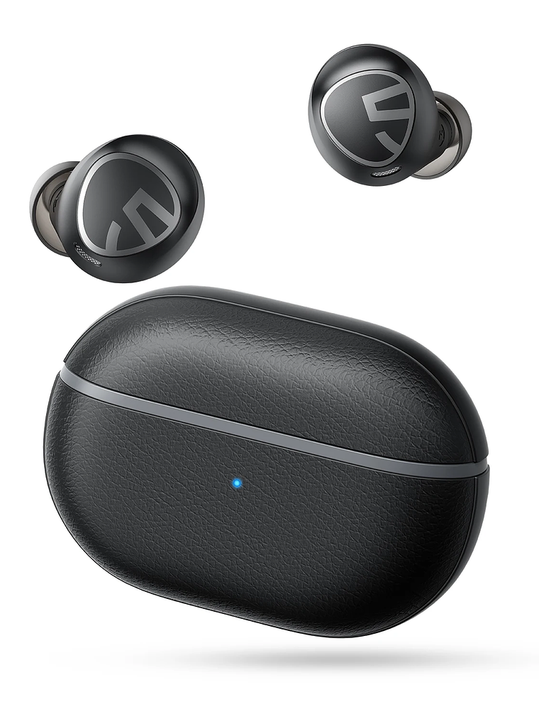 Audífonos Soundpeats Free2 Classic, Bluetooth, In-ear Gamer, color Negro 1