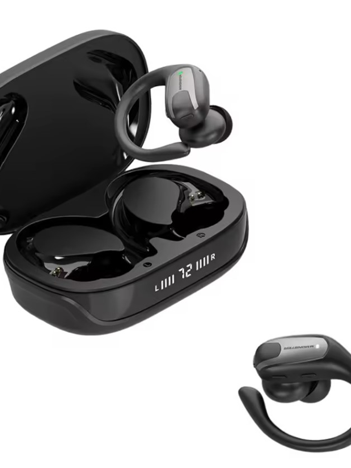 Audífonos Monster Aurafit X05, Ultra Deportivos Bluetooth, Color Negro 1