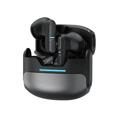 Audífonos Langsdom Theta Tg11, Gaming Bluetooth 5.3 Color Gris