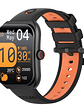 Reloj Inteligente Colmi P86, Correa Naranja Bisel Negro, Llamadas - Miniatura 1