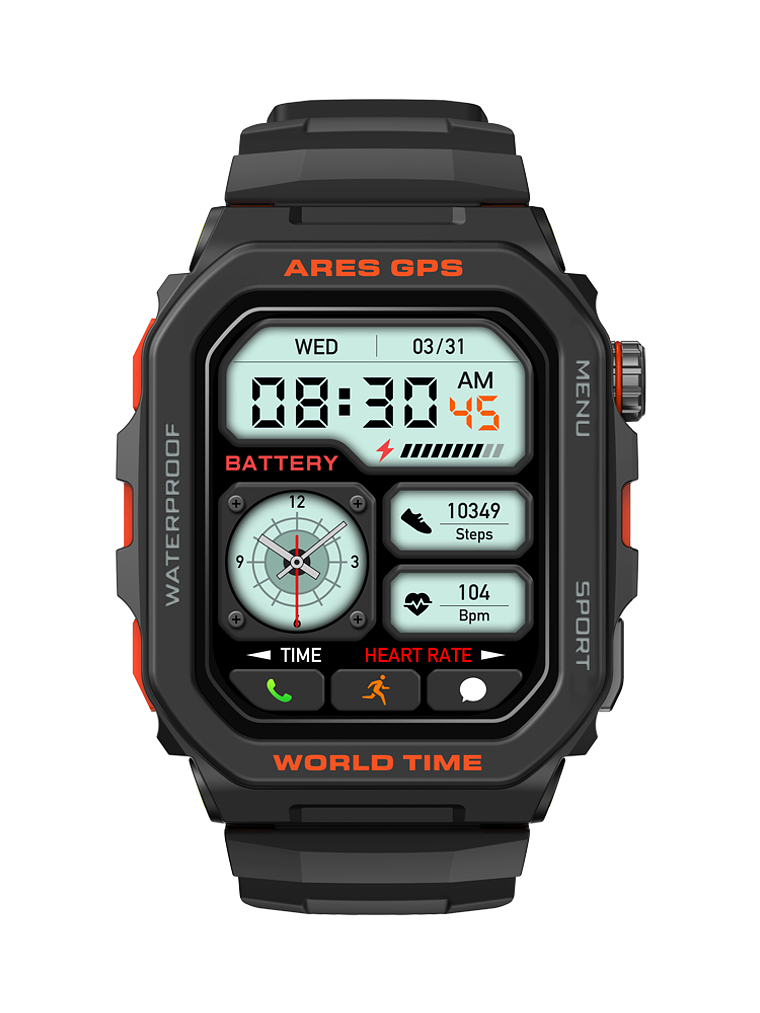 Reloj Inteligente Zeblaze Ares Gps,Para Alexa Y Strava 1