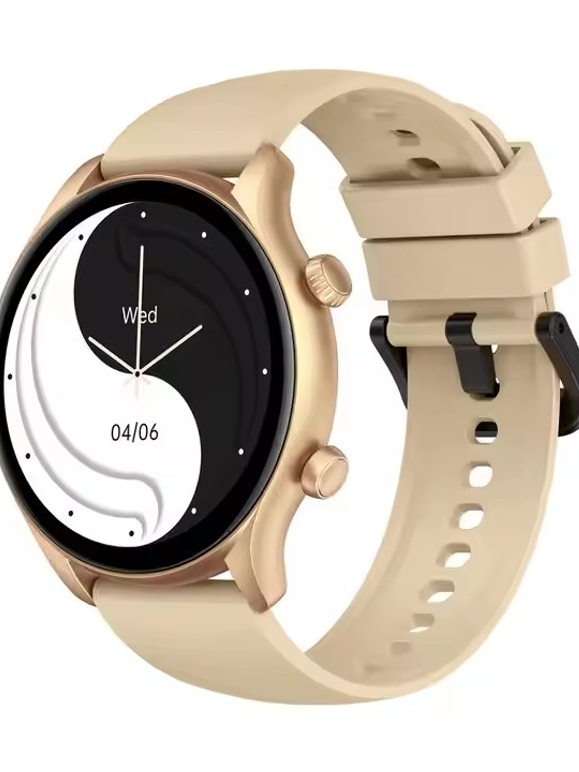 Reloj Inteligente Zeblaze Btalk3 Plus, Llamada De Voz, Hd Dorado 1
