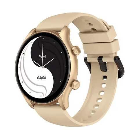 Reloj Inteligente Zeblaze Btalk3 Plus, Llamada De Voz, Hd Dorado