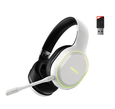 Audífonos Gamer Kofire Ug-05 For Pc, Ps5, Ps4, Switch, Blanco