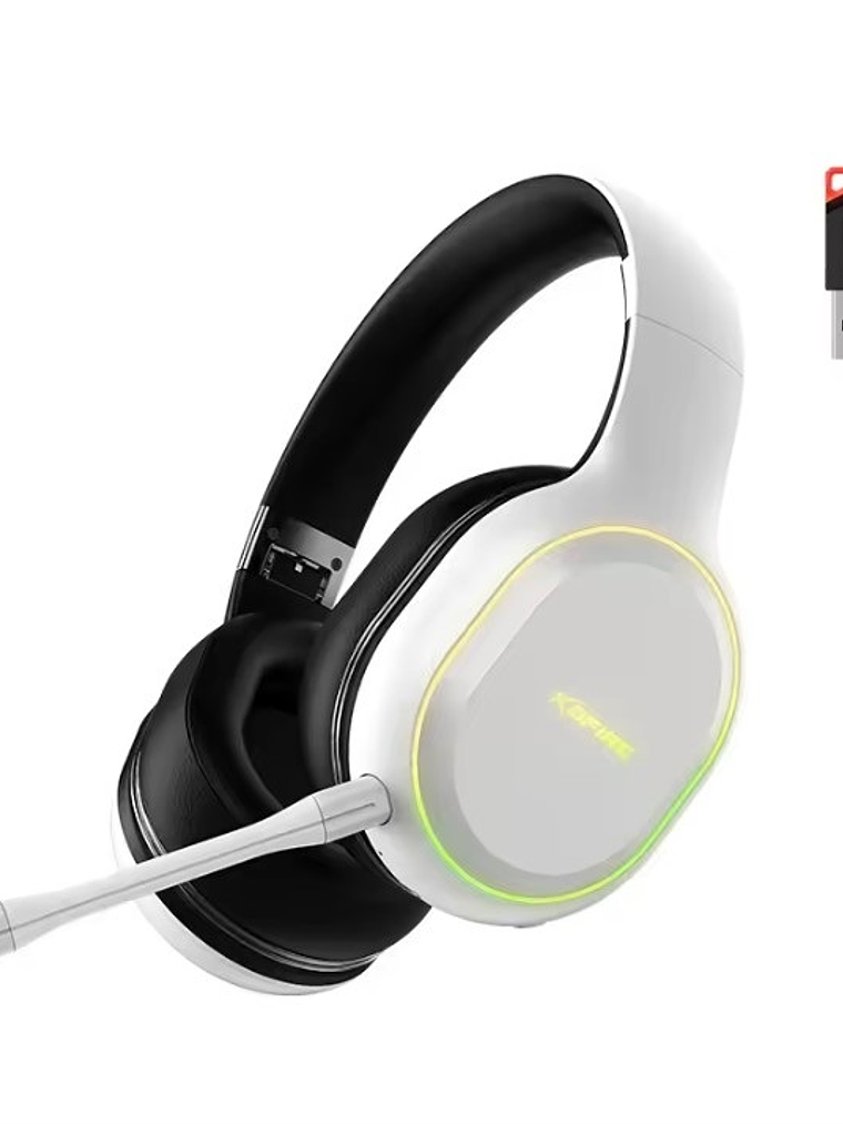 Audífonos Gamer Kofire Ug-05 For Pc, Ps5, Ps4, Switch, Blanco 1