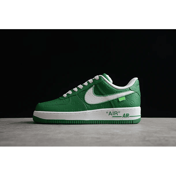 Air Force 1 x Louis vuitton green 1